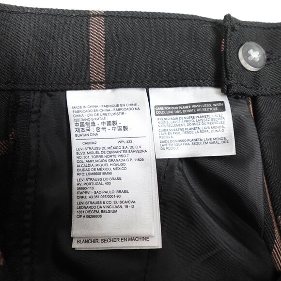 Levi's Premium Math Club Flare Pants Women's 25 (27x27) High Rise Trousers - Picture 6 of 14